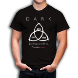 Camiseta Dark Série A Pergunta Não É Onde Mas Quando