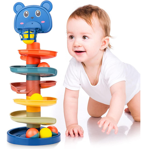 Torre Didactica Juguete Bebe Estimulacion Niño Montessori 