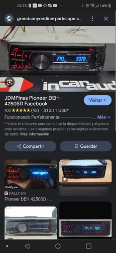 Stereo Pioneer Deh-4250sd