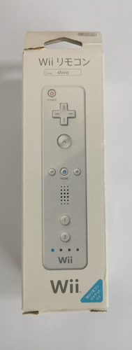 Controle Wii Remote Branco Original Japonês