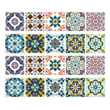 20 Unidades Mosaico De Azulejos De Pared Pegatina De Cocina
