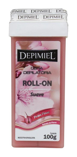 Cera Depilatória Depimiel Suave Roll-on Refil 100g