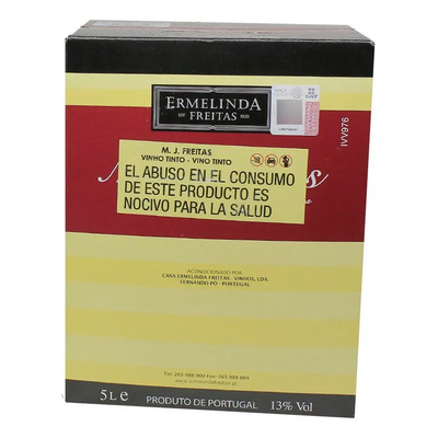 Vino Tinto Mj Freitas, Península De Setúbal Portugal 5l | Envío gratis