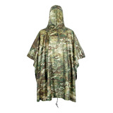 Poncho Impermeable Militar Campismo Senderismo Escalada