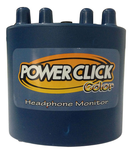 Amplificador De Fone Com 2 Canais Power Click Color Blue