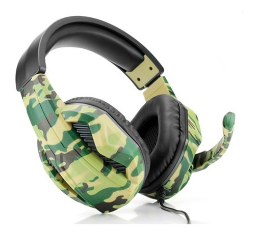 Audifonos Gamer Con Microfono Camuflado Para Ps4 Xbox Pc