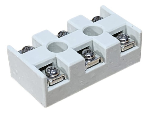 Terminal Block Ceramico 30amp 250v 3 Polos Abierto