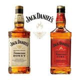 Whisky Jack Daniels Honey + Jack Fire 1 L Original Envio Ful