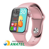Relógio Smartwatch Inteligente Feminino Masculino Anatel Nf