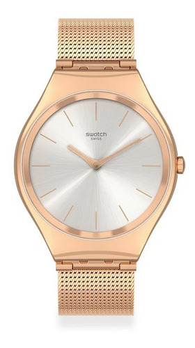 Reloj Swatch Mujer Rose Contrasted Simplicity Swsyxg120m