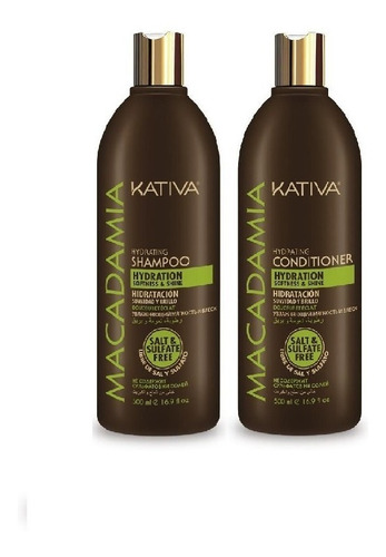 Shampo+acond Kativa Macadamia - mL a $78