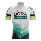 Blusa De Ciclismo Masculina Bora Manga Curta Equipe Promoção