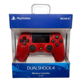 Dualshock Controller Magma Red Playstation 4 Ps4 Vdgmrs
