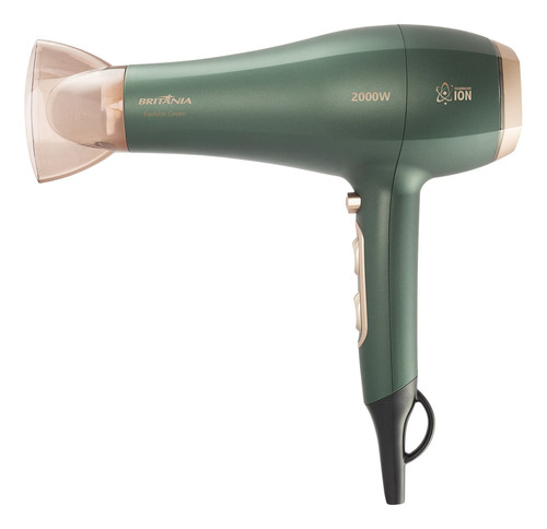 Secador De Cabelos Bsc4150 Fashion Green Britânia 220v