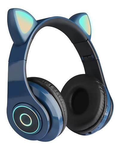 B39 Lindo Gato Oído Auricular Inalámbrico Bt5.0 Plegable Gam