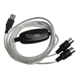 Cable Midi Y Usb 2 Mts