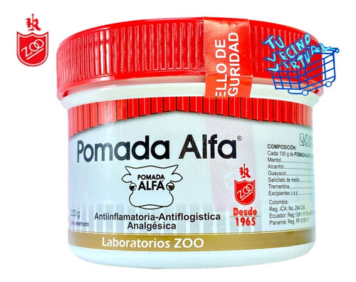 Pomada Alfa 220g - g a $172