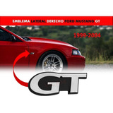 Emblema Lateral Ford Mustang Gt 1999-2004 Lado Derecho