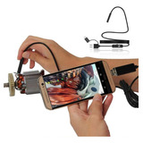 Camara Endoscopio De 5m, Otg Usb 3 En 1 Para Android Y Pc