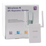 Repetidor De Sinal Wifi 2 Antenas Amplificador Sem Fio