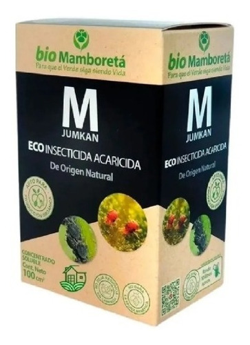 Mamboreta M Jumkan 100c Jabon Insecticida Acaricida Organico