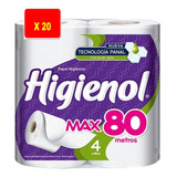 Papel Higiénico Higienol Max 80 Metros X 2 Bultos