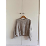 Sweater Beige Tejido Mujer No Las Pepas Akiabara Tucci Zara