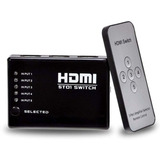 Hub Switch Adaptador Divisor Hdmi 5 Portas 