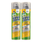 2 Limpa Estofados Super Dom 300ml Dom Line Espuma P/limpeza