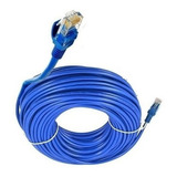 Cabo De Rede Ethernet 20 Metros Internet Crimpado Montado