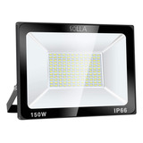 Solla Luz De Inundacion Led 150w Ip66 Impermeable 12000lm 8