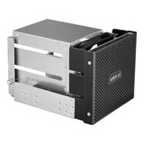 Case Extensión Hdd's De Aluminio Con Cooler Ex-33b1 Lian Li