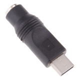 Adaptador De Corriente Cc Tipo C Usb Macho A Conector Hembra