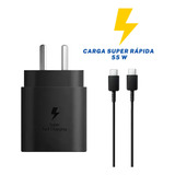 Cargador + Cable Ultra Rápido 55w Compatible Samsung Moto