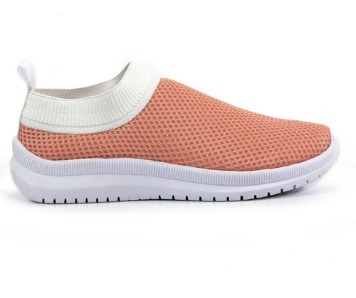 Tenis Sapato Sapatenis Feminino Meia Calce Facil Slip-on 