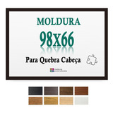 Moldura Para Quebra Cabeça 98x66 Cm Arte Poster Decorativo