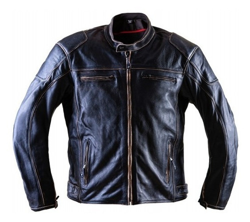 Campera Moto Stav Cuero Style Race Motoscba