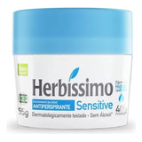 Desodorante Creme Sensitive Herbíssimo 55g Atacado