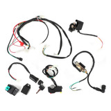 Kit De Arnés De Cableado Del Motor De Arranque Eléctrico Par