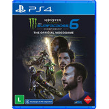 Jogo Monster Energy Supercross 6 Ps4 Mídia Física Lacrado