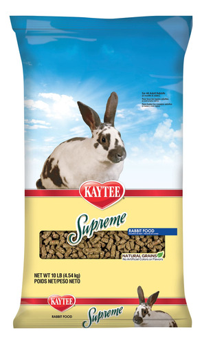 Alimento Premium Kaytee Supreme Conejo Pellets 4.53 Kg