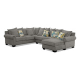 Sala Adara Gris Izquierdo Sofa Sala Mueble Sillon Pieza