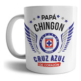 Taza De Café El Mejor Papá Cruz Azul 11oz