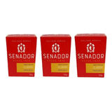 Sabonete Senador Classic Kit Com 3 Unidades De 130g