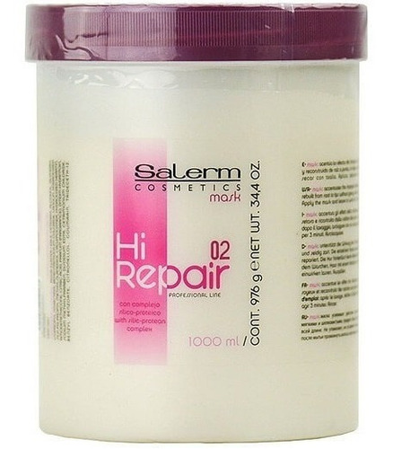 Salerm Hi Repair 1kg Rejuvenece Desde Raíz Hasta Las Puntas