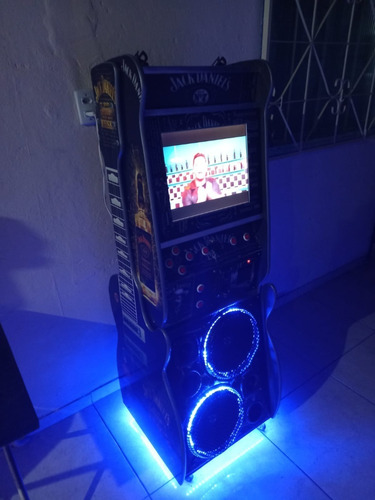 Maquina De Musica Jukebox Tela De 17 Polegadas Em Led