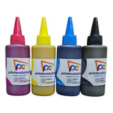 4 Tintas Para Sublimacion 100ml Alta Calidad 