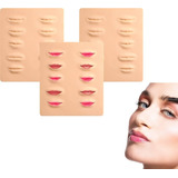 3 Piezas De Práctica De Microblading Y Maquillaje Labios