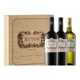 Colección Rutini 3 Botellas Malbec, Sauvigblanc Y Cab-malbec