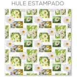 Manteles De Hule Estampados 2 Mts X 1.40 Con Felpa Abajo